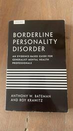 Borderline personality disorder, Ophalen of Verzenden, Zo goed als nieuw, Anthony W. Bateman, Roy Krawitz