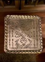 Super mooi groot dienblad, decoratie plateau 52 cm, Huis en Inrichting, Woonaccessoires | Dienbladen, Ophalen of Verzenden, Zo goed als nieuw