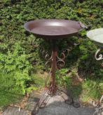 Staand Vogelbad Vogel Voederschaal Smeedijzer Nieuw, Tuin en Terras, Ophalen of Verzenden, Nieuw