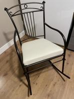 Te koop schommelstoel gietijzer, Ophalen, Overige kleuren, Nieuw, Metaal