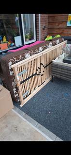 Lattenbodem + Matras, Gebruikt, 90 cm, Eenpersoons, Wit