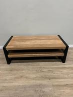 Brooklyn eiken salontafel van Happy@home nu voor €299,-, Nieuw, Ophalen of Verzenden, Minder dan 100 cm, Metaal