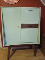 Retro kastje., Huis en Inrichting, Kasten | Roldeurkasten en Archiefkasten, Ophalen, Gebruikt, 50 tot 100 cm, Minder dan 100 cm