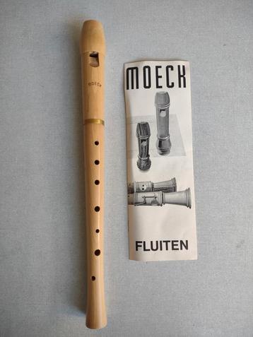 Mooie Moeck Barokblokfluit (Maple Hout) - Klassieke Klank! beschikbaar voor biedingen