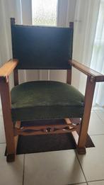 Vintage stoelen,  brocante zetels, Twee, Stof, Ophalen of Verzenden, Brocante vintage