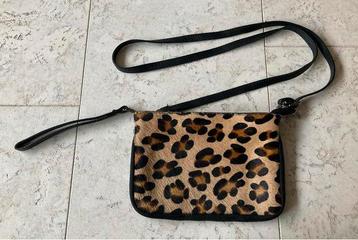 Vera Pelle leren handtasje, schoudertas en clutch ineen beschikbaar voor biedingen