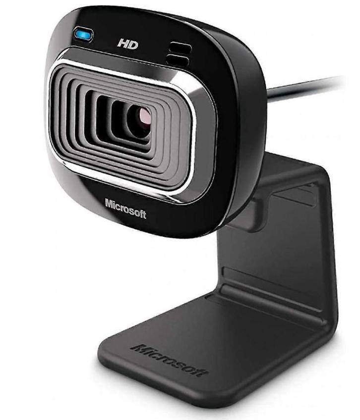 Microsoft Webcam, Computers en Software, Webcams, Zo goed als nieuw, Windows, Microfoon, Ophalen of Verzenden