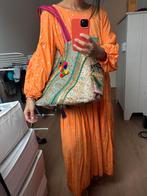 Ibiza bohemian boho schoudertas met rits India Romy Boomsma, Sieraden, Tassen en Uiterlijk, Tassen | Schoudertassen, Ophalen of Verzenden