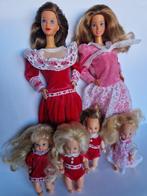 Barbie lot,The Heart family, pop, mattel, ma en kind,/013, Verzenden, Zo goed als nieuw, Barbie
