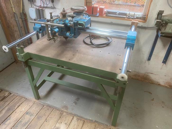 Graveer / vlak machine, Doe-het-zelf en Verbouw, Gereedschap | Freesmachines, Gebruikt, Elektrisch, Overige soorten, Ophalen
