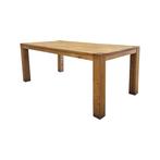 Vintage eikenhouten eettafels, terras tafels 200x100 cm