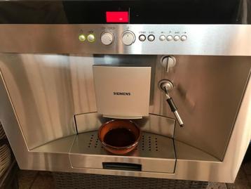 Siemens RVS inbouw koffieautomaat beschikbaar voor biedingen
