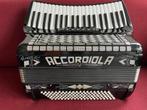 Fraaie Accordiola Waaierklavier accordeon . 4 korig.Musette., Muziek en Instrumenten, Accordeons, Gebruikt, Accordiola, 120-bas