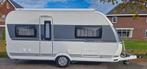 HOBBY 460 Ufe Excellent,  Mover, Luifel., Caravans en Kamperen, Rondzit, Hobby, Frans bed, Schokbreker