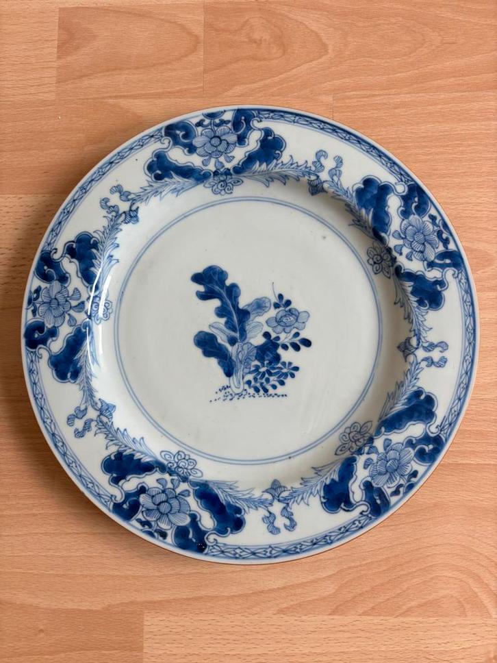 Vier Delftsblauwe Borden, Antiek en Kunst, Antiek | Keramiek en Aardewerk, Ophalen of Verzenden
