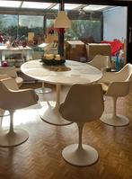 tulipe uitttrekbare tafels eero saarinen ,tulipe stoelen, Ophalen of Verzenden, Nieuw, Bureau