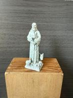 Beeld Pater met dieren - 8cm - resin, Ophalen of Verzenden, Zo goed als nieuw, Poppenhuis