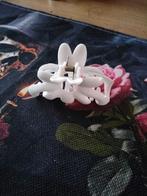 Haarspeld / Haarklem - Wit, Ophalen of Verzenden, Zo goed als nieuw, Haarspeld