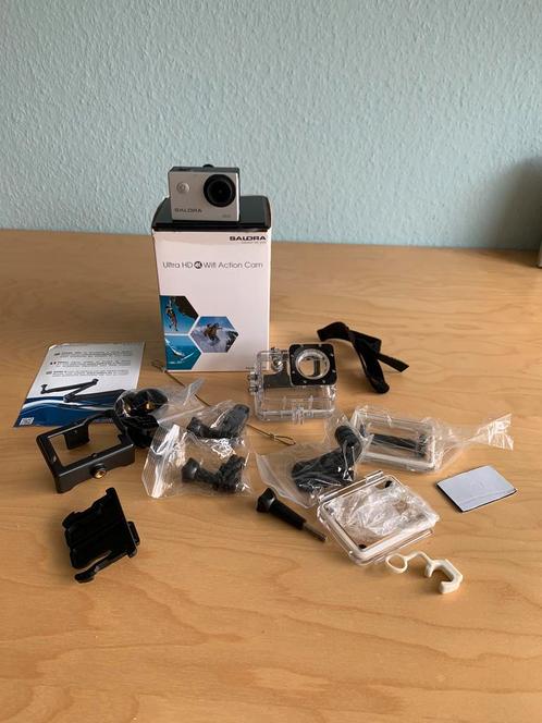 Salora Prosport Wifi PSC8635UWD action cam, Audio, Tv en Foto, Actiecamera's, Gebruikt, Overige merken, Ophalen of Verzenden