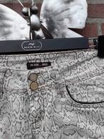 Luxe slank print broek van PLACE DU JOUR, 36 S, Kleding | Dames, Broeken en Pantalons, Verzenden, Beige, Zo goed als nieuw, Maat 36 (S)