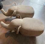 2 olifanten krukjes, Ophalen, Zo goed als nieuw, Hout