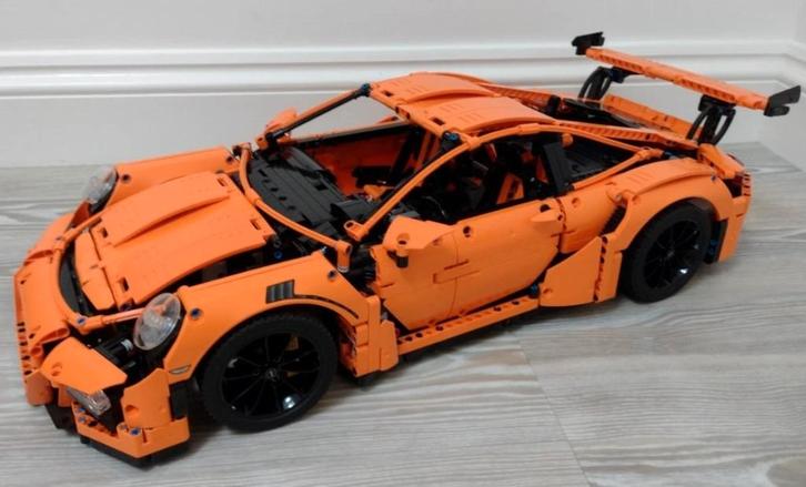 Lego technic 42056 porsche 911 GT3 RS, Kinderen en Baby's, Speelgoed | Duplo en Lego, Zo goed als nieuw, Lego, Complete set, Ophalen