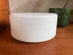 vintage plafondlamp / plafonniere RZB opaalglas Ø 19 cm, Ophalen of Verzenden, Zo goed als nieuw, Glas, Vintage, midcentury