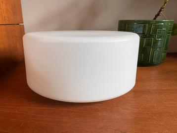 vintage plafondlamp / plafonniere RZB opaalglas Ø 19 cm beschikbaar voor biedingen