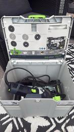 Festool DSG AG 125 plus slijptol, Ophalen of Verzenden, Zo goed als nieuw, 1000 watt of meer, Haakse handslijpmachine