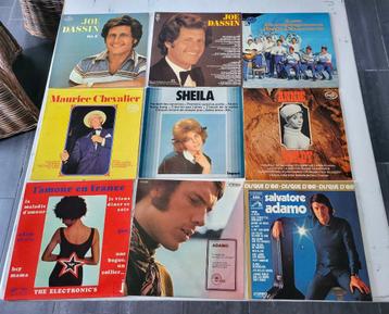 Verschillende vinyl LP's en 2 singels beschikbaar voor biedingen