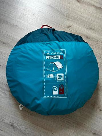 QUECHUA Kampeertent voor 3 personen 2 SECONDS - NIEUW beschikbaar voor biedingen