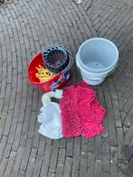 Dweilset met emmer en dweilen  ophalen., Ophalen of Verzenden, Dweilemmer, -bak, of -wagen