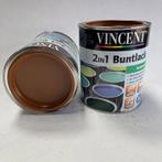 Vincent Verf Binnen en Buiten Lak RAL 8003 Leembruin 750ml