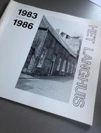 Brochure uitgave Het Langhuis Zwolle 1983 1986, Boeken, Kunst en Cultuur | Beeldend, Ophalen of Verzenden, Zo goed als nieuw