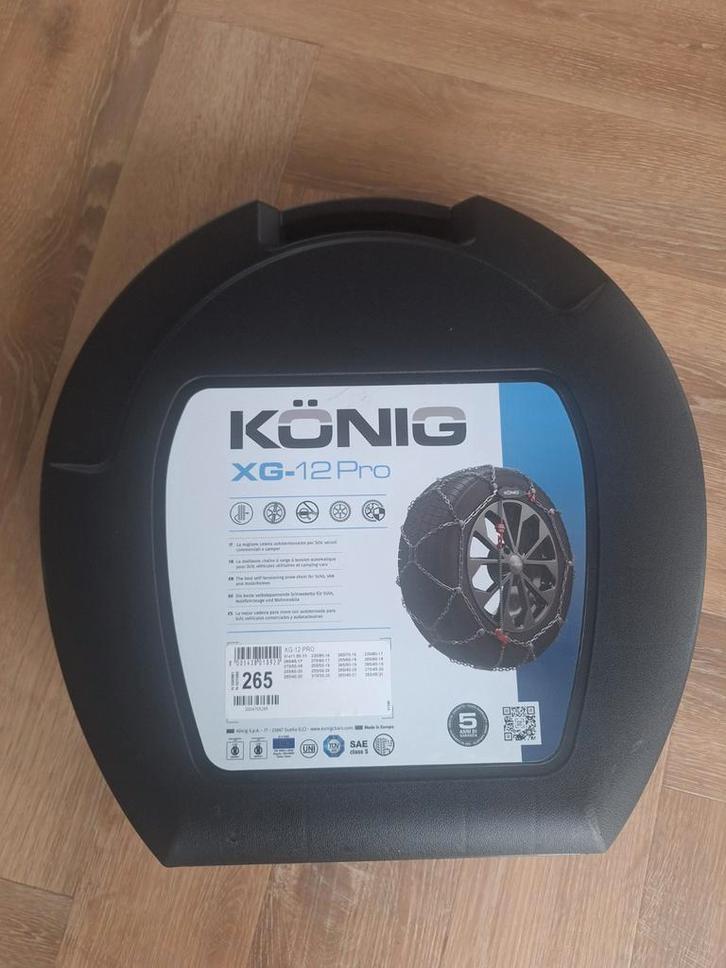 König XG-12 Pro Sneeuwkettingen - Maat 265, Auto diversen, Sneeuwkettingen, Nieuw, Ophalen of Verzenden
