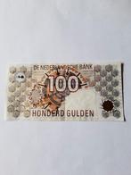 100 gulden 1992 steenuil gebruikt kk f.5.6, Postzegels en Munten, Bankbiljetten | Nederland, Ophalen of Verzenden, 100 gulden
