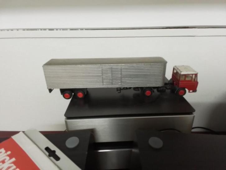 Daf 2600 Lioncar, Hobby en Vrije tijd, Modelauto's | 1:50, Zo goed als nieuw, Bus of Vrachtwagen, Lion Toys, Ophalen of Verzenden