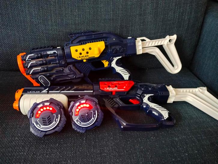 Laser guns pistolen, Kinderen en Baby's, Speelgoed | Buiten | Actiespeelgoed, Ophalen of Verzenden