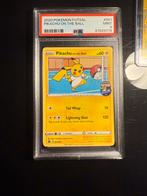 Pikachu on the Ball PSA 9, Ophalen, Zo goed als nieuw, Losse kaart