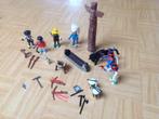 Playmobil indiaanen-totempaal-trommels-kano enz., Kinderen en Baby's, Speelgoed | Playmobil, Ophalen, Zo goed als nieuw
