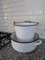 Geëmailleerde (was)bak en emmer, Ophalen of Verzenden
