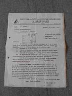 Nederland NSB Mussert Brigade Legioen Oostfront Taal Zwart, Verzenden, Overige soorten, Nederland, Foto of Poster