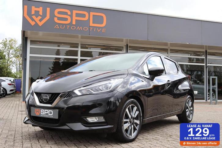 Nissan Micra 0.9 IG-T N-Connecta|Clima|NAV|Cruise|Stoelverw, Auto's, Nissan, Bedrijf, Te koop, Micra, ABS, Achteruitrijcamera