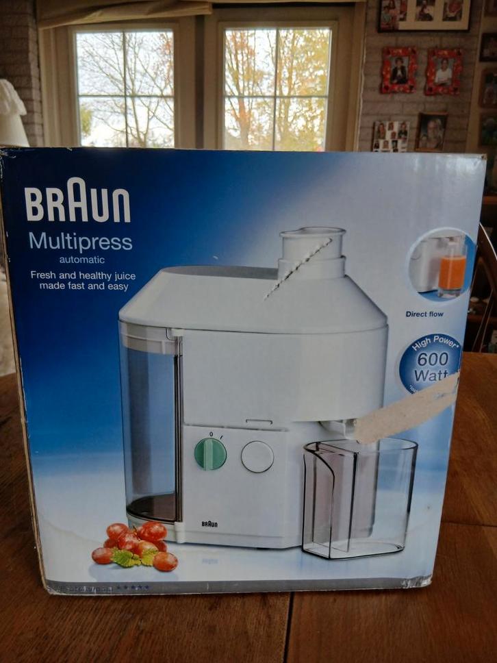 Sapcentrifuge van Braun, Huis en Inrichting, Keuken | Keukenbenodigdheden, Zo goed als nieuw, Ophalen of Verzenden
