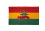 vlag marihuana, rood, geel, groen, mancave, hobby, Ophalen of Verzenden