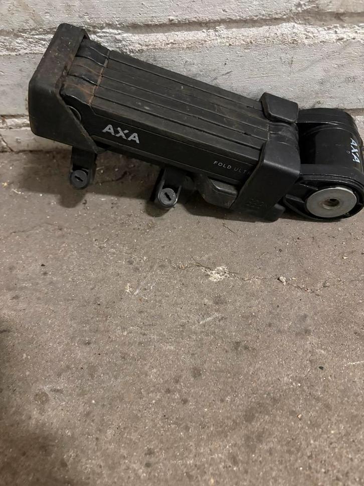 AXA Vouwslot - Betrouwbare Fietsbeveiliging, Fietsen en Brommers, Fietsaccessoires | Fietssloten, Gebruikt, Vouwslot, Ophalen