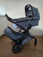 Kinderwagen duowagen Nuna Demi Grow, Gebruikt, Luchtbanden, Combiwagen, Ophalen