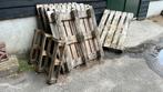7 pallets waarvan 1 europallet, Doe-het-zelf en Verbouw, Hout en Planken, Ophalen, Gebruikt, Pallet, Minder dan 200 cm