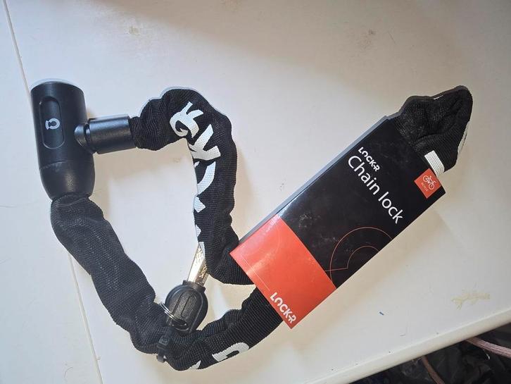 nieuwe Kettingslot  80cm, Fietsen en Brommers, Fietsaccessoires | Fietssloten, Nieuw, Kettingslot, Ophalen