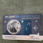 Nederland Coincard 2019, 100 jaar Luchtvaart., Setje, Ophalen of Verzenden, 5 euro, Overige landen